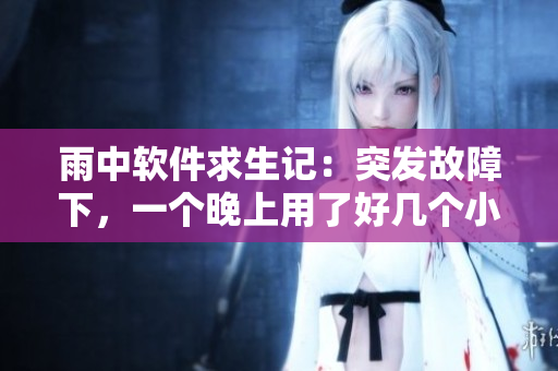 雨中軟件求生記：突發(fā)故障下，一個(gè)晚上用了好幾個(gè)小雨傘恢復(fù)數(shù)據(jù)