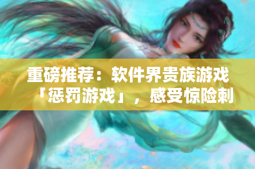 重磅推薦：軟件界貴族游戲「懲罰游戲」，感受驚險(xiǎn)刺激的編碼挑戰(zhàn)！