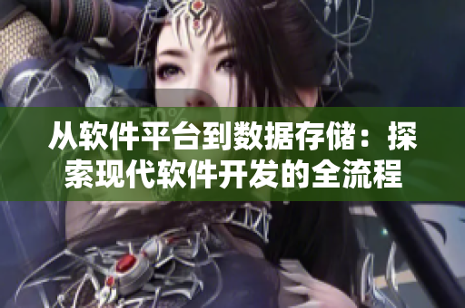 從軟件平臺到數(shù)據(jù)存儲：探索現(xiàn)代軟件開發(fā)的全流程