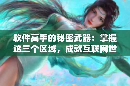 軟件高手的秘密武器：掌握這三個區(qū)域，成就互聯(lián)網(wǎng)世界的霸主