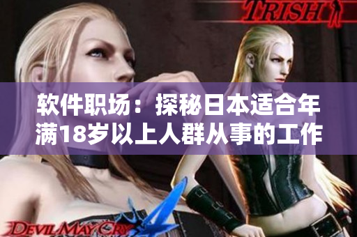 軟件職場(chǎng)：探秘日本適合年滿18歲以上人群從事的工作