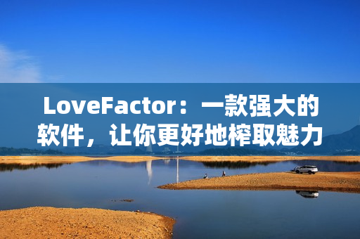 LoveFactor：一款強大的軟件，讓你更好地榨取魅力