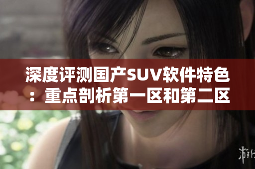 深度評(píng)測(cè)國(guó)產(chǎn)SUV軟件特色：重點(diǎn)剖析第一區(qū)和第二區(qū)的差異