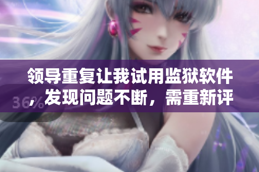 領(lǐng)導(dǎo)重復(fù)讓我試用監(jiān)獄軟件，發(fā)現(xiàn)問題不斷，需重新評估