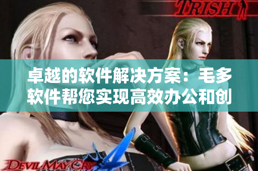 卓越的軟件解決方案：毛多軟件幫您實現(xiàn)高效辦公和創(chuàng)新發(fā)展