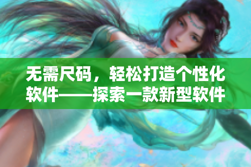 無需尺碼，輕松打造個(gè)性化軟件——探索一款新型軟件開發(fā)工具