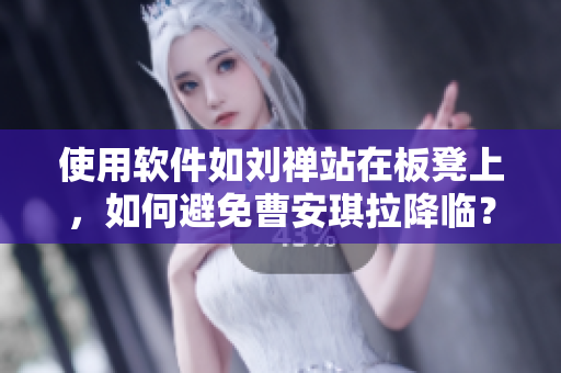 使用軟件如劉禪站在板凳上，如何避免曹安琪拉降臨？——一份指南