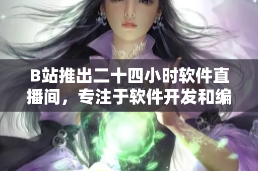 B站推出二十四小時軟件直播間，專注于軟件開發(fā)和編程技術(shù)分享