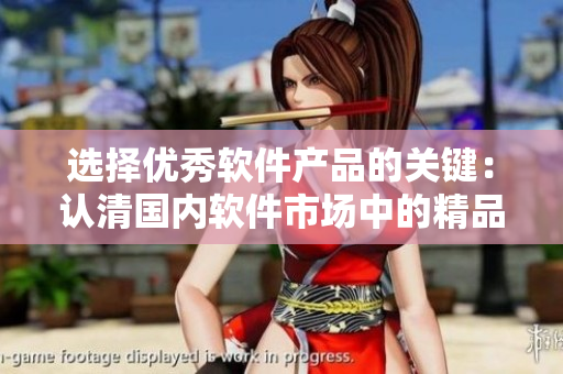 選擇優(yōu)秀軟件產(chǎn)品的關鍵：認清國內(nèi)軟件市場中的精品產(chǎn)品優(yōu)勢