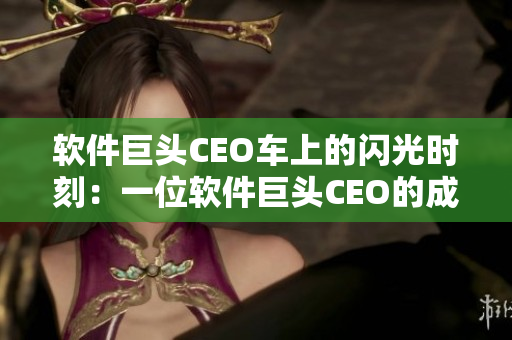 軟件巨頭CEO車上的閃光時(shí)刻：一位軟件巨頭CEO的成功故事