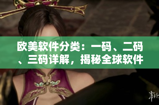 歐美軟件分類：一碼、二碼、三碼詳解，揭秘全球軟件規(guī)范