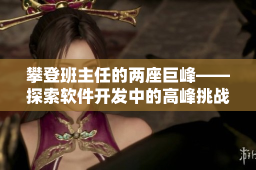 攀登班主任的兩座巨峰——探索軟件開發(fā)中的高峰挑戰(zhàn)。