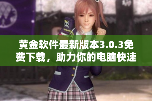 黃金軟件最新版本3.0.3免費(fèi)下載，助力你的電腦快速運(yùn)行！