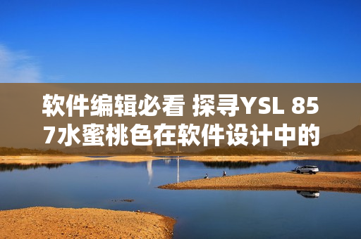 軟件編輯必看 探尋YSL 857水蜜桃色在軟件設(shè)計(jì)中的靈感應(yīng)用方式