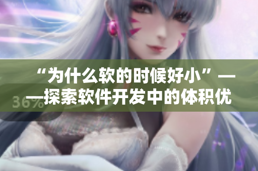 “為什么軟的時(shí)候好小”——探索軟件開發(fā)中的體積優(yōu)化策略