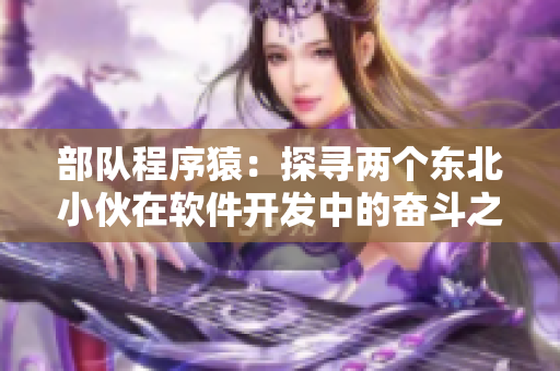 部隊(duì)程序猿：探尋兩個(gè)東北小伙在軟件開發(fā)中的奮斗之路