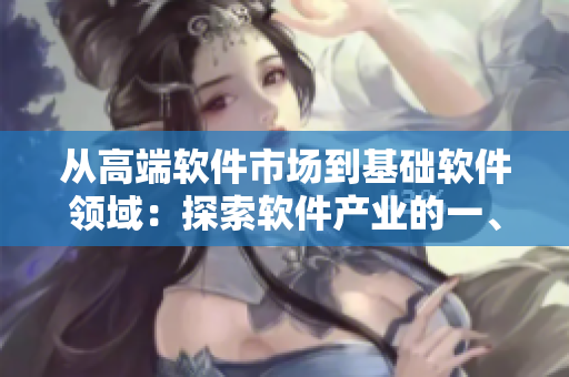 從高端軟件市場到基礎(chǔ)軟件領(lǐng)域：探索軟件產(chǎn)業(yè)的一、二、三線發(fā)展區(qū)域