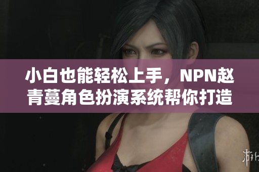 小白也能輕松上手，NPN趙青蔓角色扮演系統(tǒng)幫你打造個(gè)性化軟件體驗(yàn)