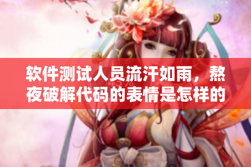 軟件測(cè)試人員流汗如雨，熬夜破解代碼的表情是怎樣的？