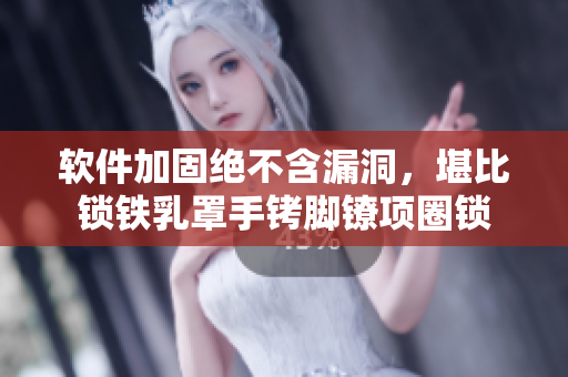 軟件加固絕不含漏洞，堪比鎖鐵乳罩手銬腳鐐項(xiàng)圈鎖