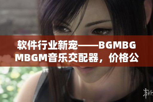 軟件行業(yè)新寵——BGMBGMBGM音樂交配器，價格公布!