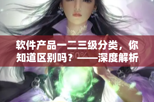 軟件產(chǎn)品一二三級(jí)分類，你知道區(qū)別嗎？——深度解析
