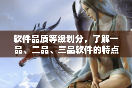 軟件品質(zhì)等級(jí)劃分，了解一品、二品、三品軟件的特點(diǎn)和價(jià)值