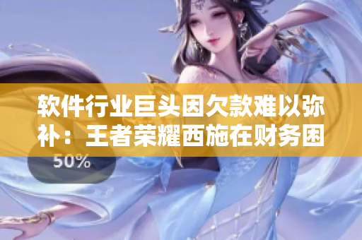軟件行業(yè)巨頭因欠款難以彌補(bǔ)：王者榮耀西施在財務(wù)困境中的現(xiàn)狀
