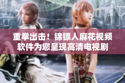 重拳出擊！錦鏢人麻花視頻軟件為您呈現(xiàn)高清電視劇
