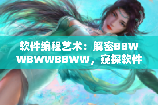 軟件編程藝術(shù)：解密BBWWBWWBBWW，窺探軟件工程的奧秘