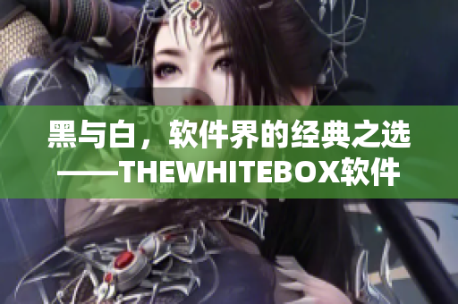 黑與白，軟件界的經(jīng)典之選——THEWHITEBOX軟件專家精心推薦
