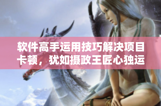 軟件高手運(yùn)用技巧解決項(xiàng)目卡頓，猶如攝政王匠心獨(dú)運(yùn)用玉髓整治皇帝