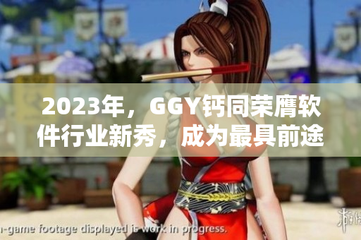 2023年，GGY鈣同榮膺軟件行業(yè)新秀，成為最具前途的軟件品牌！