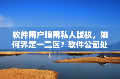 軟件用戶瞎用私人版權(quán)，如何界定一二區(qū)？軟件公司處罰方式解讀