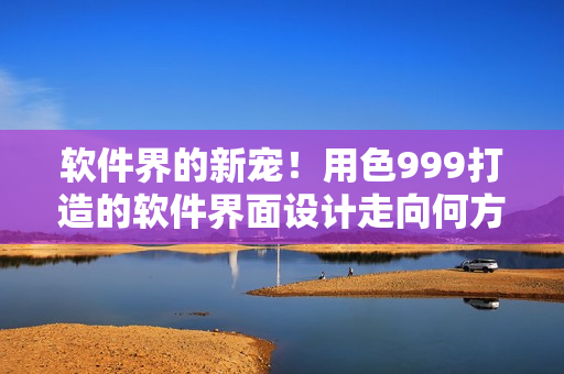 軟件界的新寵！用色999打造的軟件界面設(shè)計走向何方？！