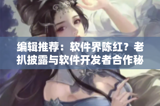 編輯推薦：軟件界陳紅？老扒披露與軟件開發(fā)者合作秘密