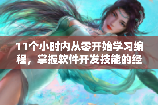 11個小時內(nèi)從零開始學(xué)習(xí)編程，掌握軟件開發(fā)技能的經(jīng)驗分享