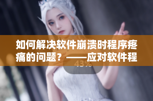 如何解決軟件崩潰時(shí)程序疼痛的問題？——應(yīng)對(duì)軟件程序異常的正確方式