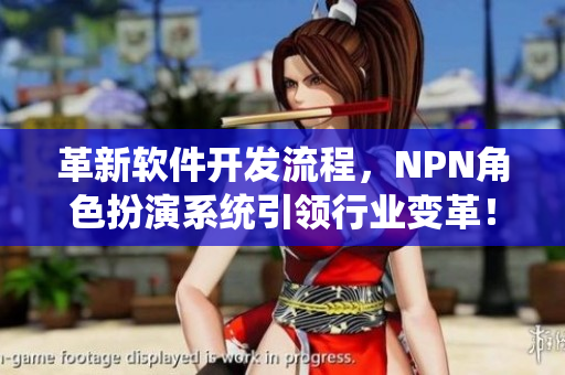 革新軟件開發(fā)流程，NPN角色扮演系統(tǒng)引領行業(yè)變革！