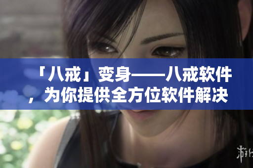 「八戒」變身——八戒軟件，為你提供全方位軟件解決方案！