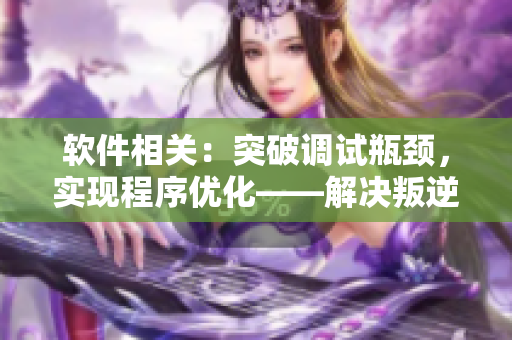 軟件相關(guān)：突破調(diào)試瓶頸，實(shí)現(xiàn)程序優(yōu)化——解決叛逆兒子暴躁老媽的方法