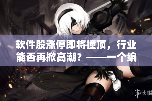 軟件股漲停即將撞頂，行業(yè)能否再掀高潮？——一個編輯的觀察和思考