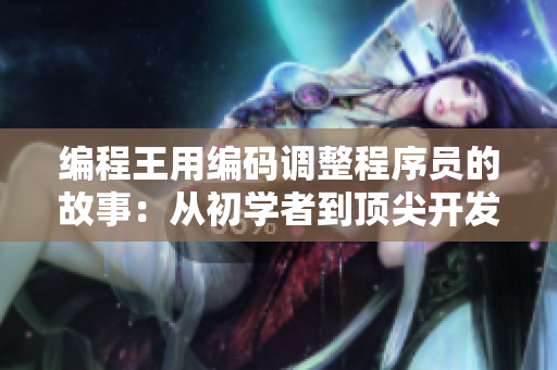 編程王用編碼調(diào)整程序員的故事：從初學者到頂尖開發(fā)者
