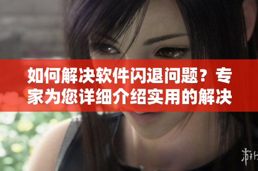 如何解決軟件閃退問題？專家為您詳細(xì)介紹實(shí)用的解決方案