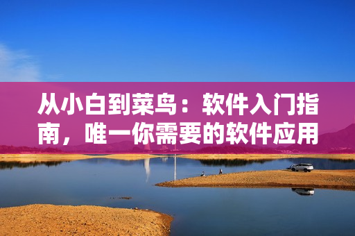 從小白到菜鳥：軟件入門指南，唯一你需要的軟件應(yīng)用推薦！
