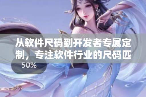 從軟件尺碼到開發(fā)者專屬定制，專注軟件行業(yè)的尺碼匹配服務(wù)