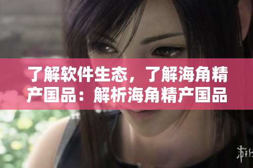 了解軟件生態(tài)，了解海角精產(chǎn)國品：解析海角精產(chǎn)國品軟件區(qū)別