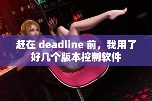 趕在 deadline 前，我用了好幾個(gè)版本控制軟件