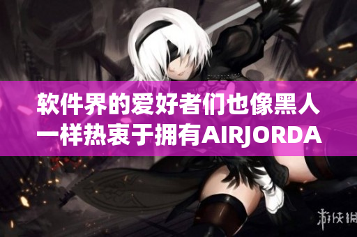 軟件界的愛好者們也像黑人一樣熱衷于擁有AIRJORDAN般的軟件