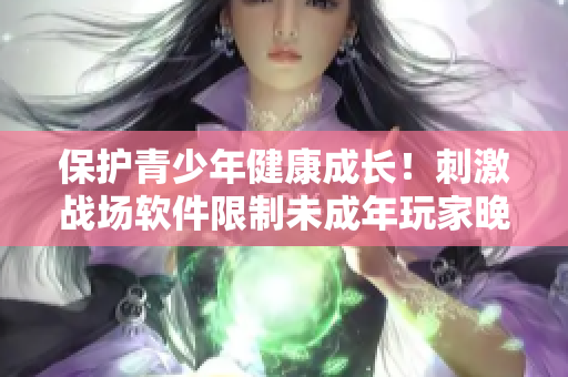 保護青少年健康成長！刺激戰(zhàn)場軟件限制未成年玩家晚上使用時間